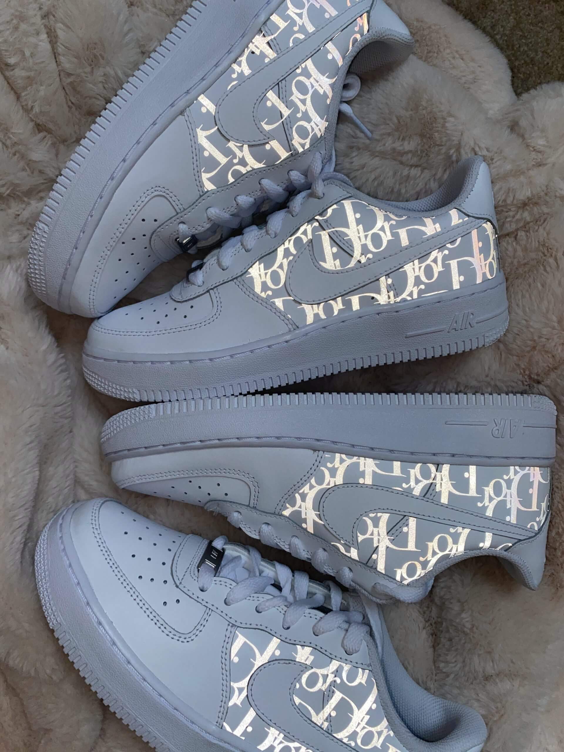 Reflective-Dior-Air-Force-1-scaled-0 Green Air Force 1